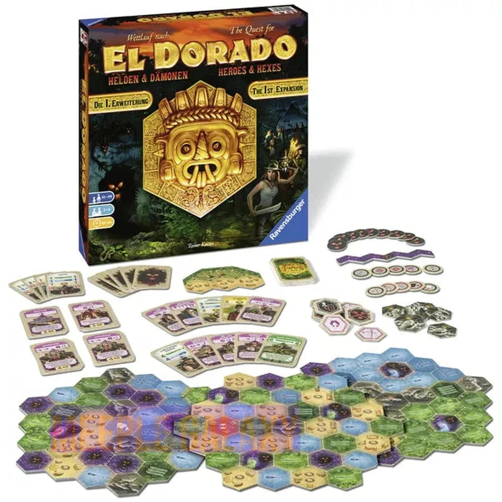Quest for El Dorado: Heroes & Hexes (Clearence Sale)