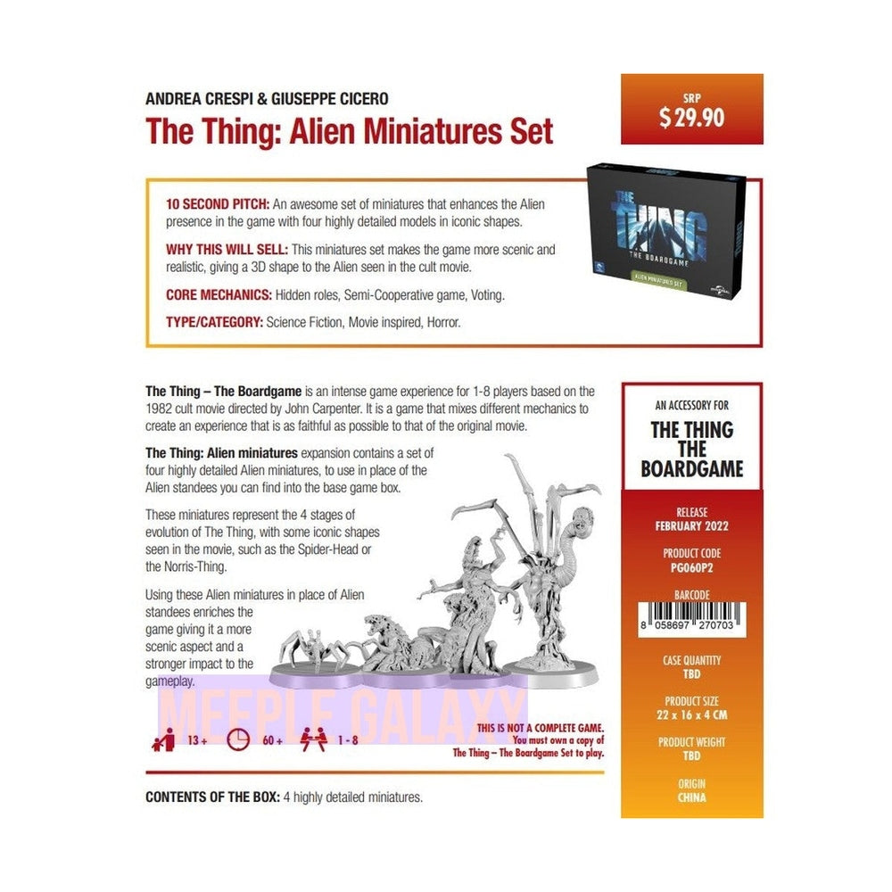 The Thing Miniatures Sets