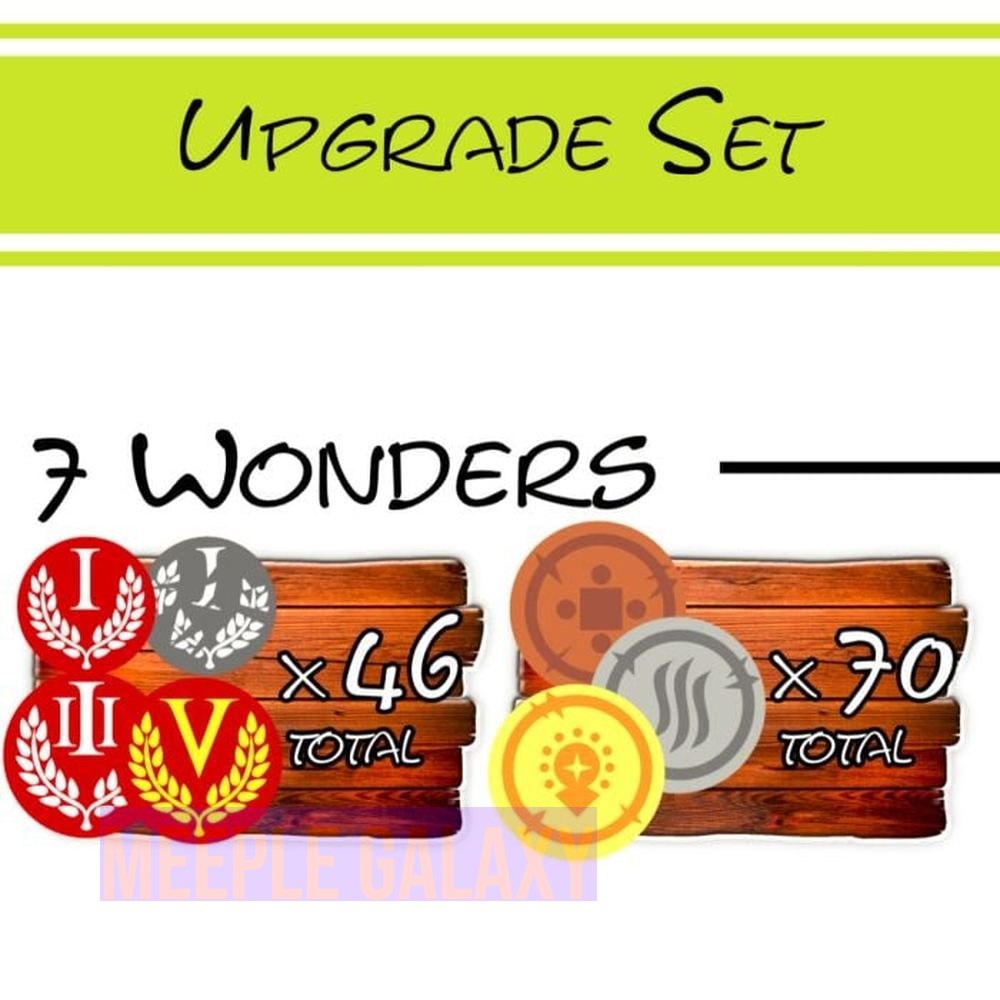 Wooden upgrade sets