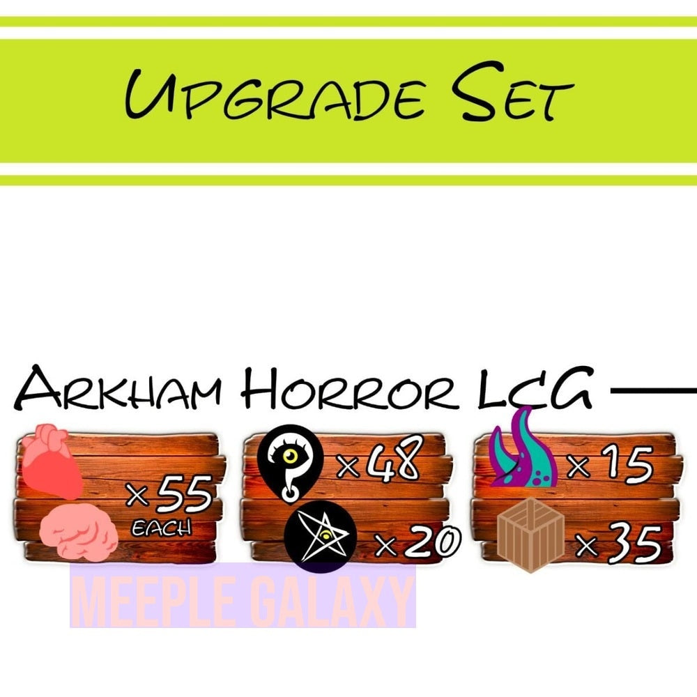 Wooden upgrade sets