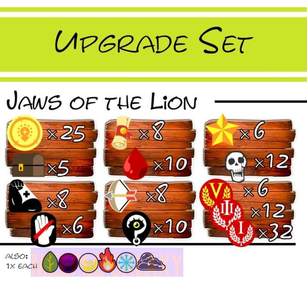 Wooden upgrade sets