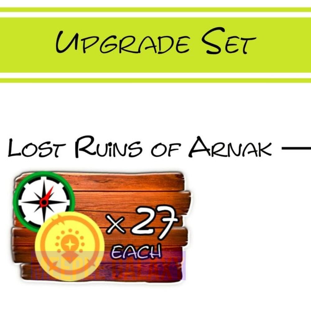 Wooden upgrade sets