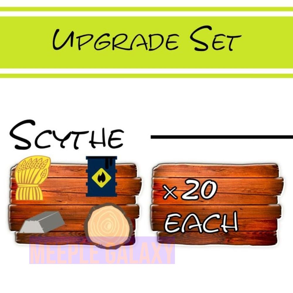 Wooden upgrade sets