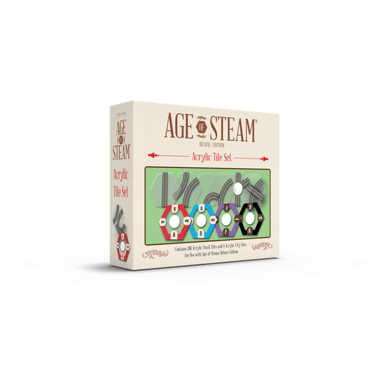 Age of Steam Deluxe: Acrylic Track Tiles