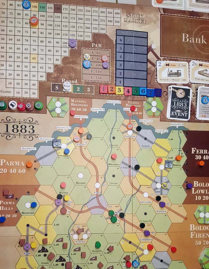 1883: Building Railroads in Northern Italy