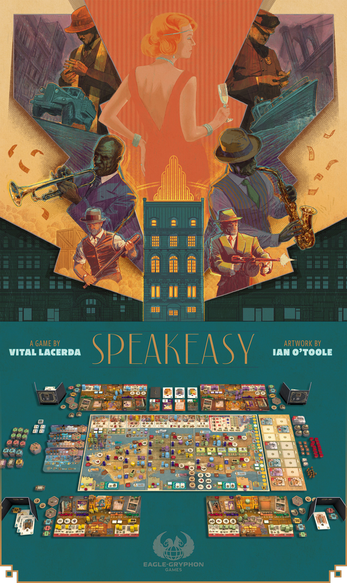 Speakeasy  - Kickstarter Edition (Includes Upgrade Pack)
