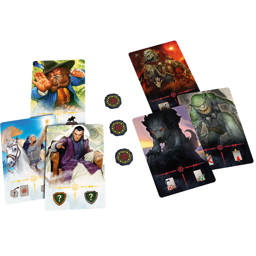 Lord of the Rings Duel for Middle-Earth Allies booster pack expansion
