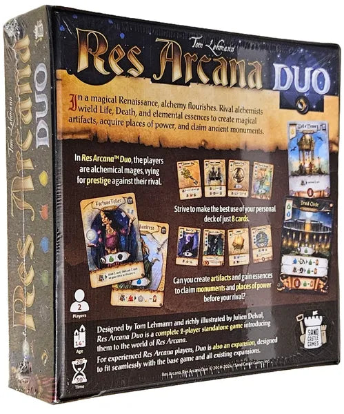 Res Arcana Duo (is both an expansion for Res Arcana & standalone)