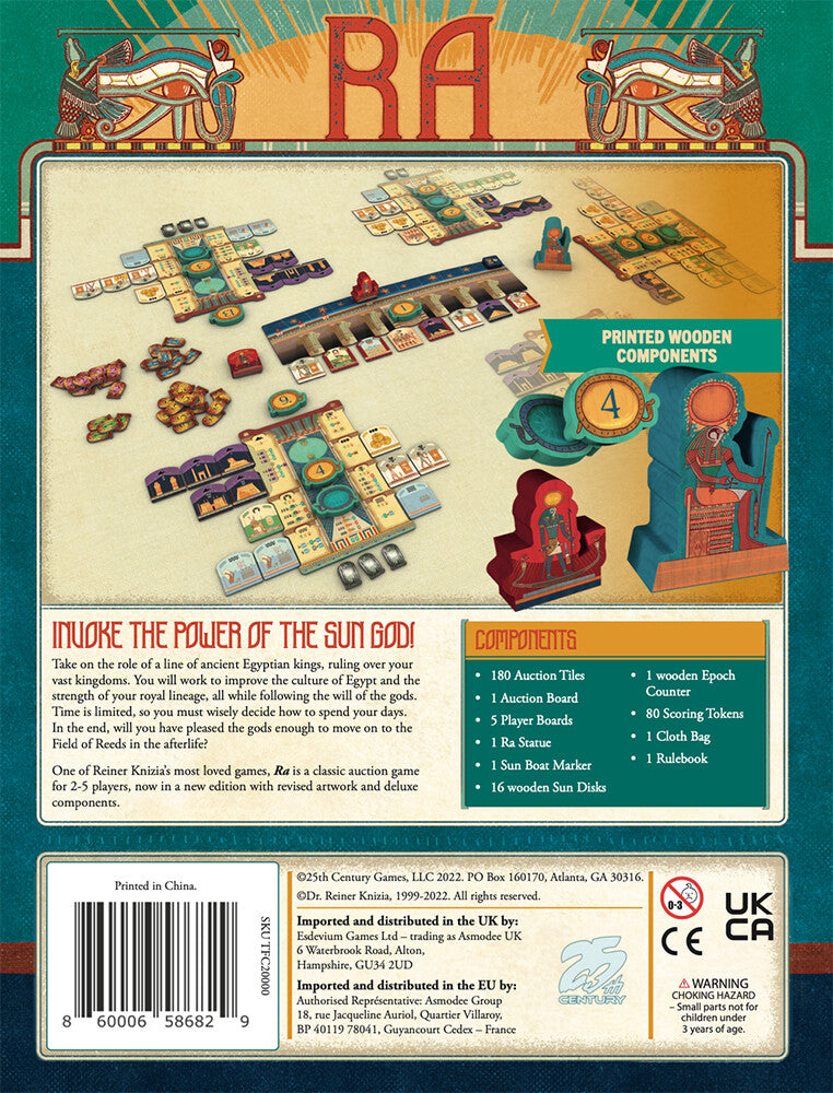 Ra Board Game Retail Edition