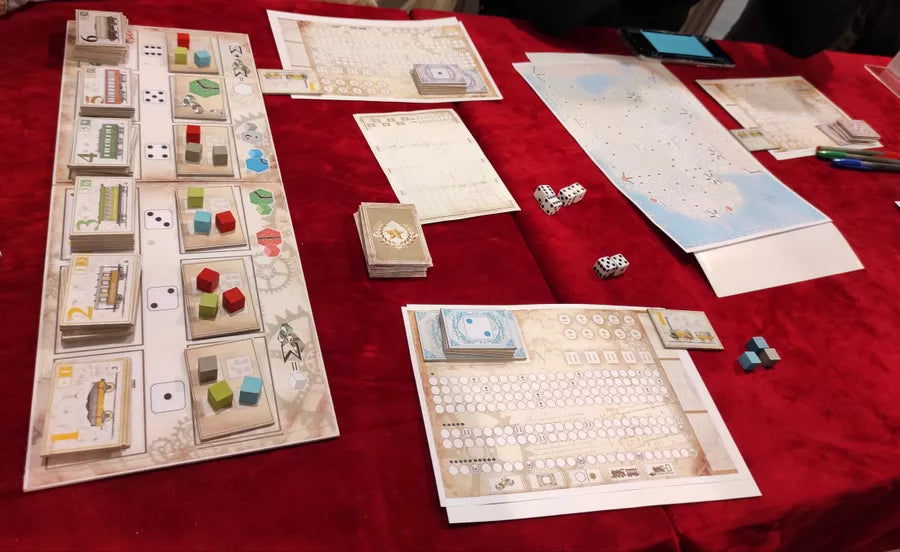 Arabella (18XX Roll and Write Game)