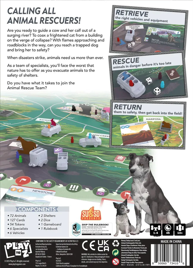 Animal Rescue Team  (from designer of Pandemic Games)