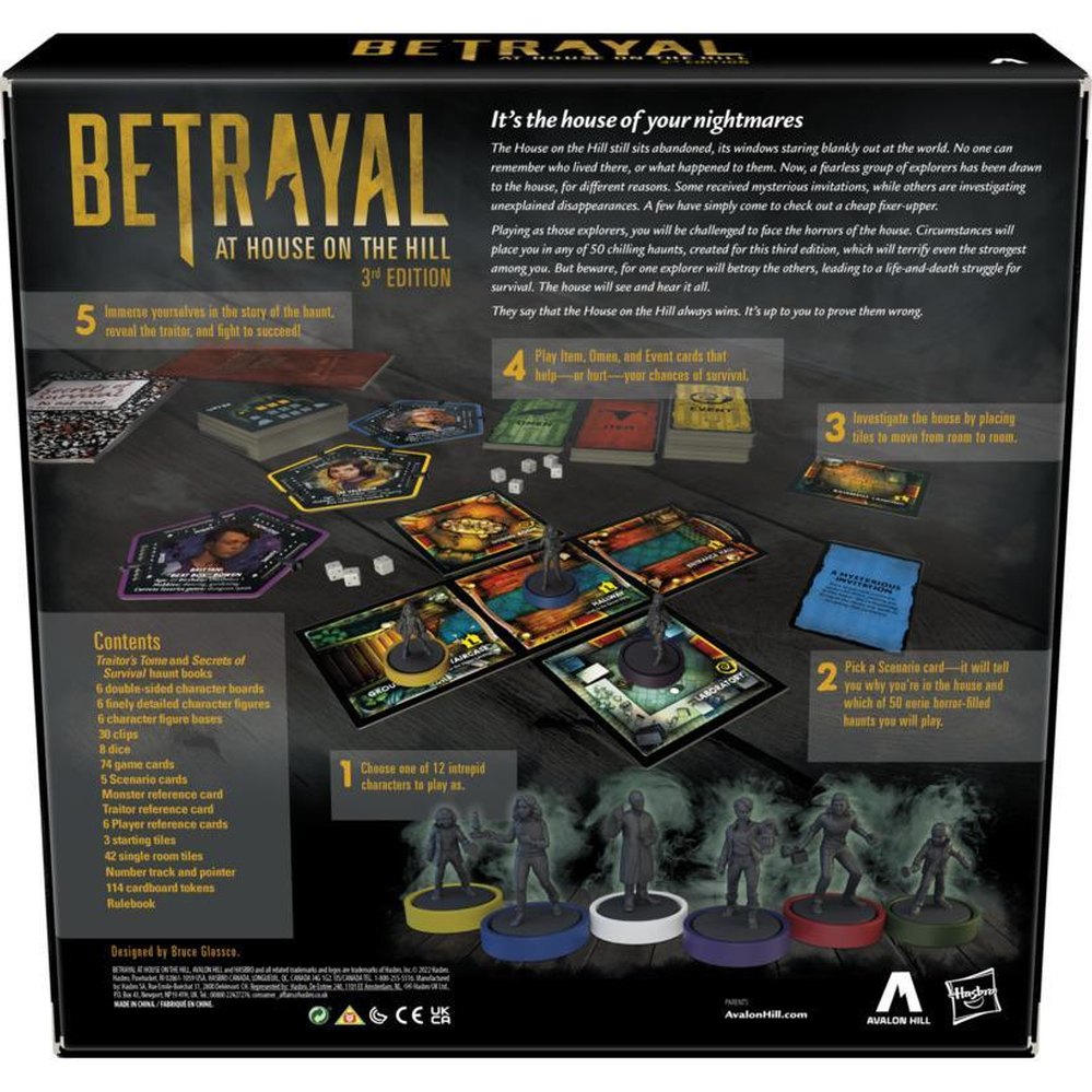 Betrayal at House on the Hill: 3rd Edition