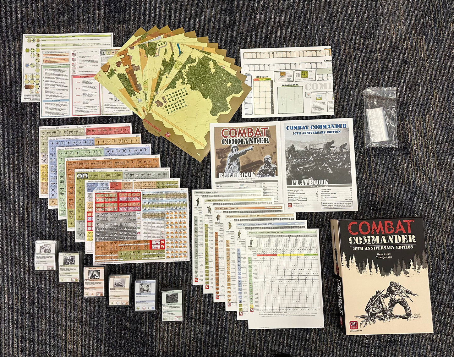 Combat Commander Europe & Mediterranean 20th Anniversary Edition