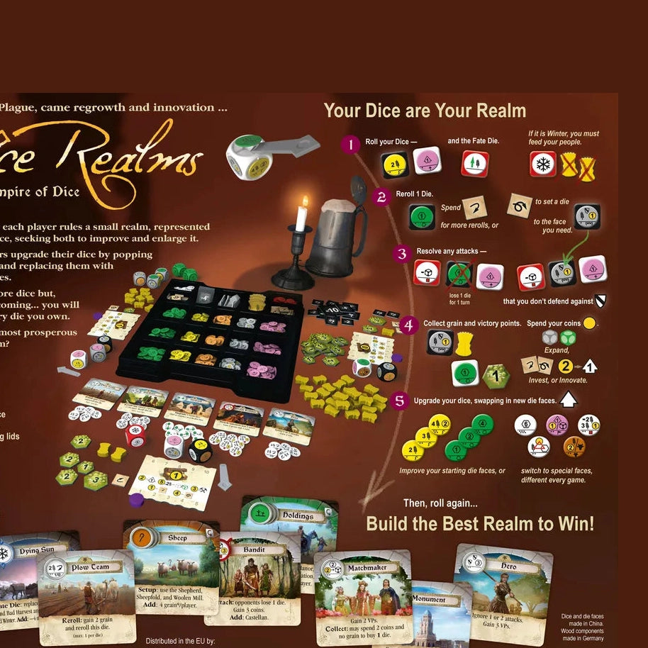 Dice Realms (From the designer of Race for the Galaxy)