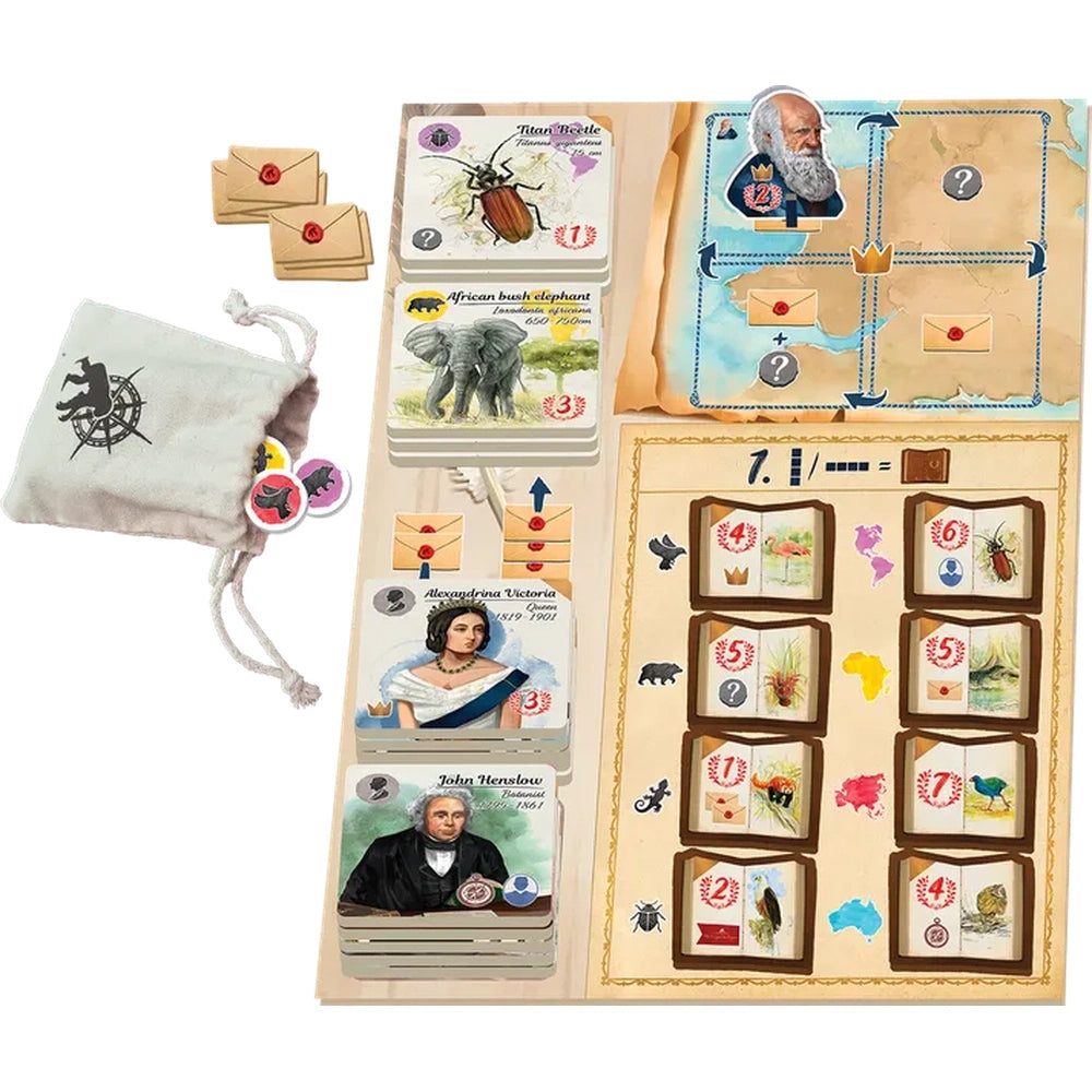 In the Footsteps of Darwin: Correspondence Expansion