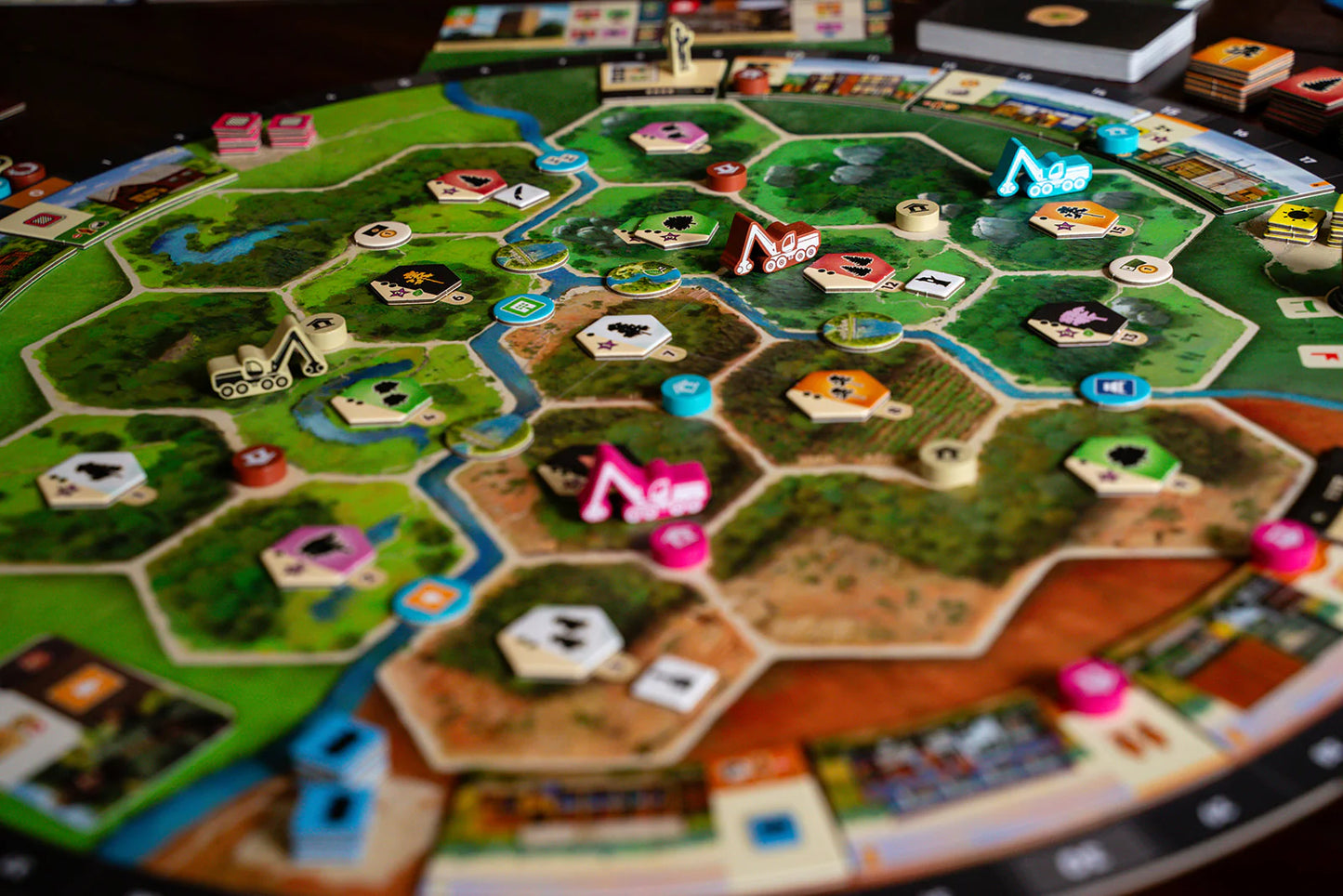 Forestry Base Game +  Forestry: Production Manager Mini Expansion