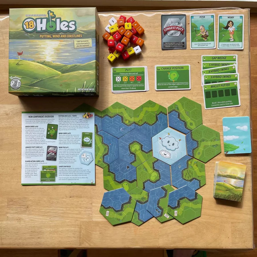 18 Holes: Putting, Wind and Coastlines Expansion