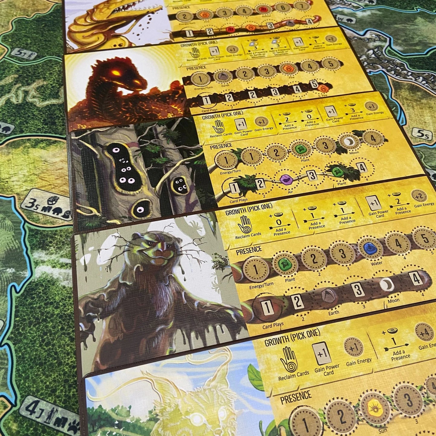 Horizons of Spirit Island Premium Punch boards