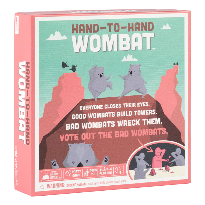 Hand-to-Hand Wombat (From Exploding Kittens)