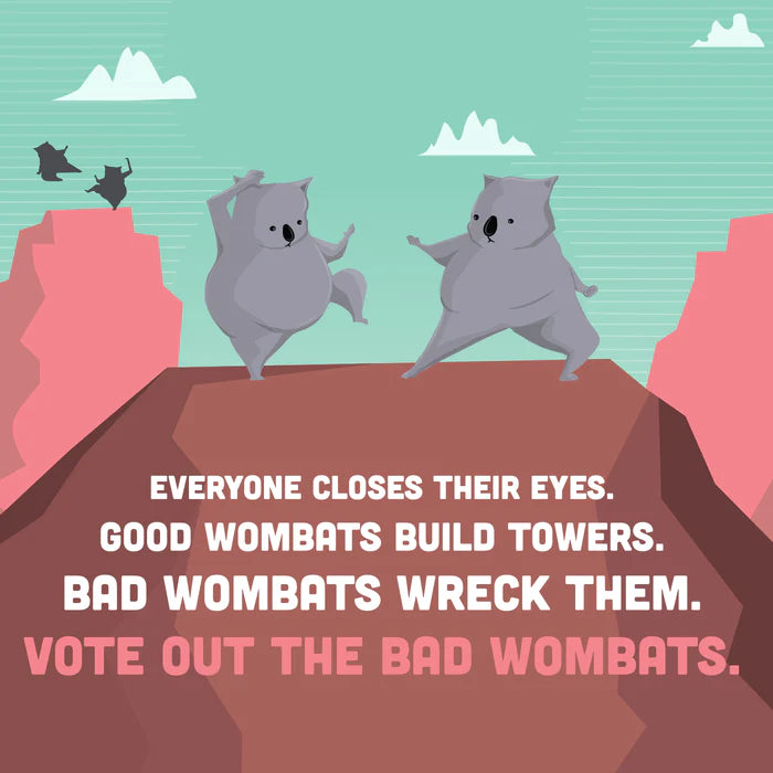 Hand-to-Hand Wombat (From Exploding Kittens)
