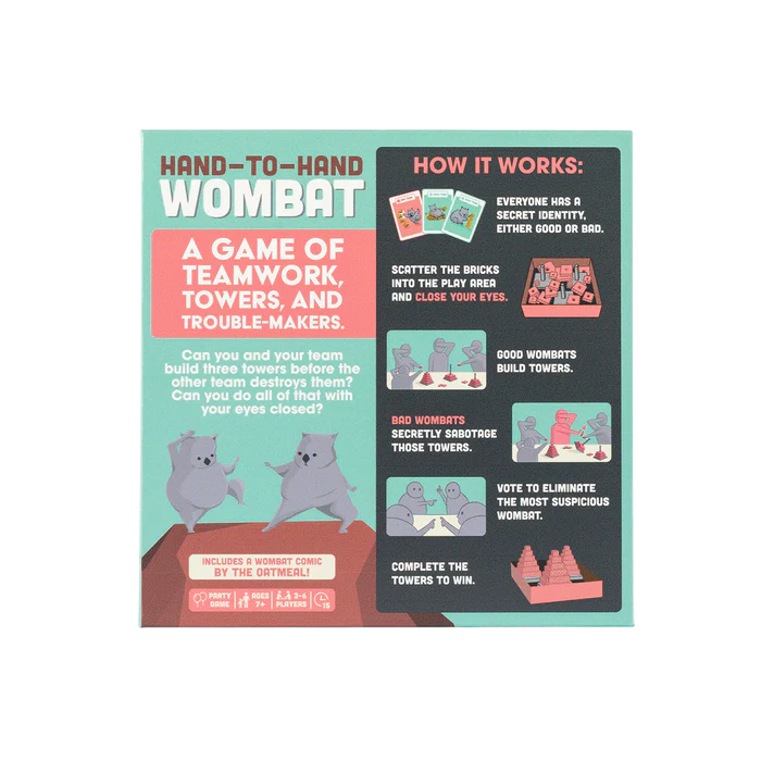 Hand-to-Hand Wombat (From Exploding Kittens)