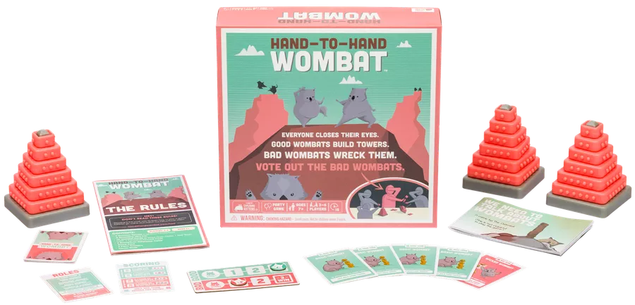 Hand-to-Hand Wombat (From Exploding Kittens)