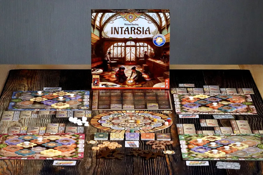 Intarsia (new game from the designer of Azul)
