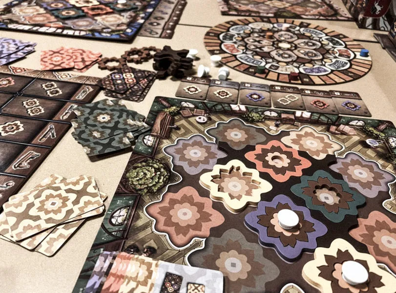 Intarsia (new game from the designer of Azul)