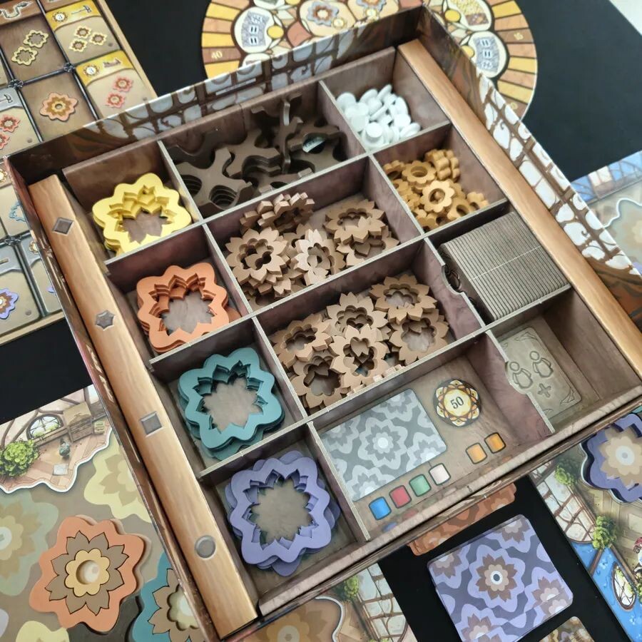 Intarsia (new game from the designer of Azul)