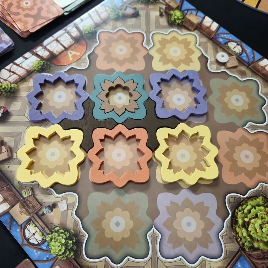 Intarsia (new game from the designer of Azul)