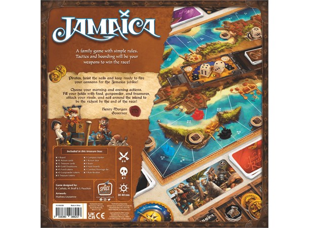 Jamaica Revised Edition Board Game