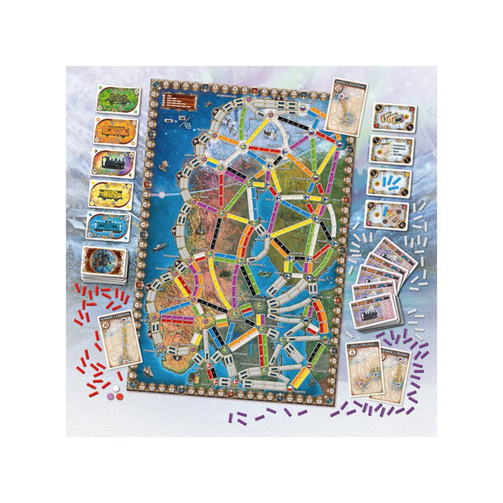 Ticket to Ride: Nordic Countries  (English Edition)