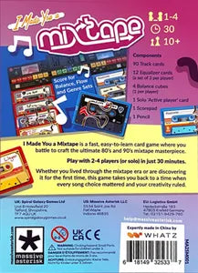 I Made You a Mixtape Card Game