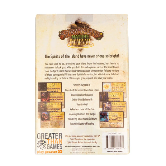 Spirit Island Nature Incarnate Foil Panels