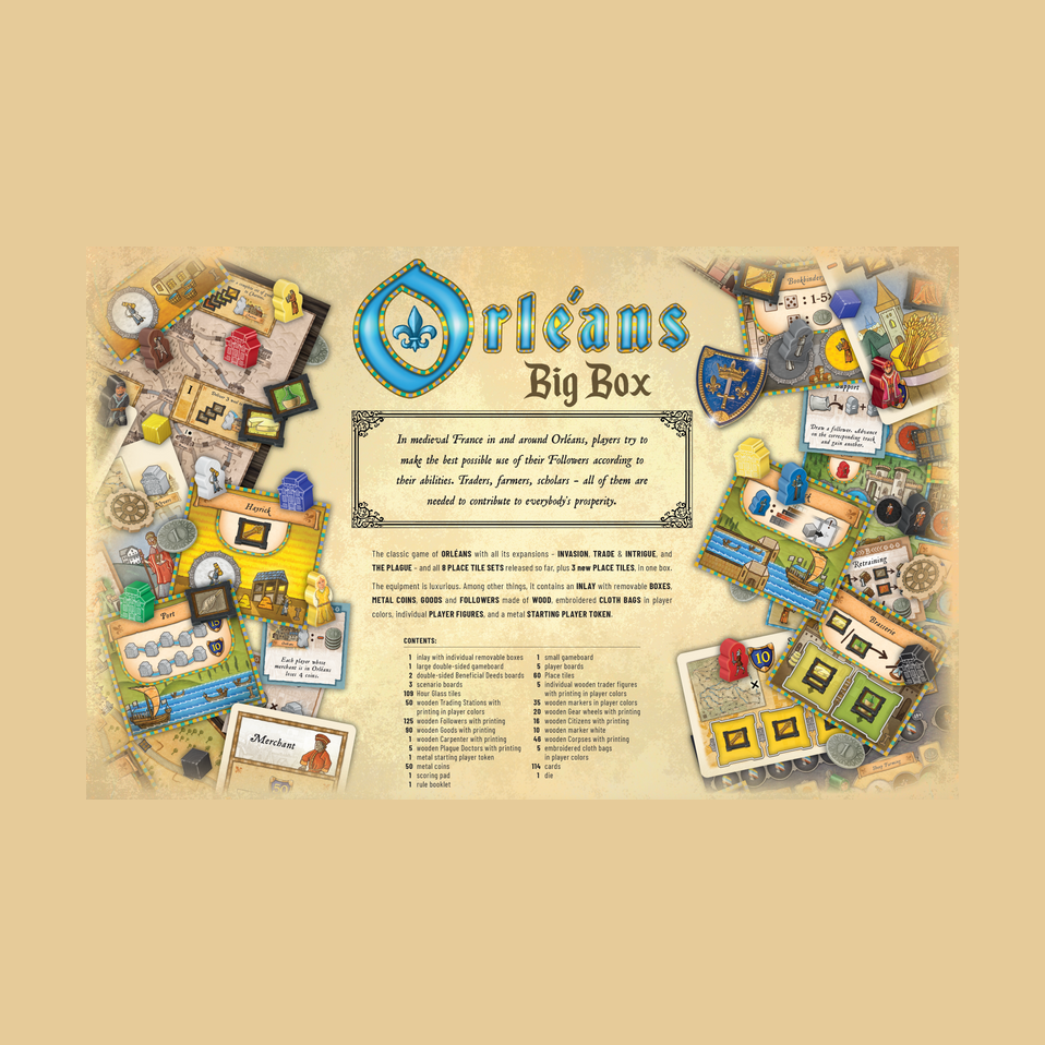 Orléans: Big Box (first released as Orléans: Anniversary Box)