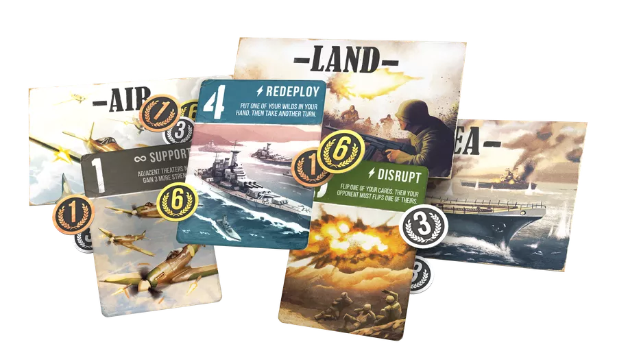 Air Land & Sea Card Game Revised Edition