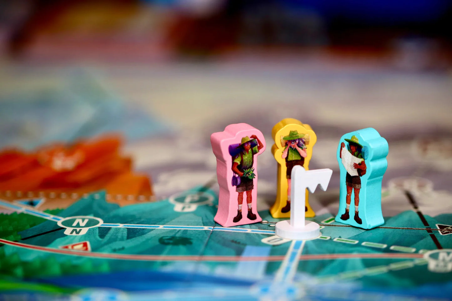 The Peak Team (Cooperative Game with Limited Communication)