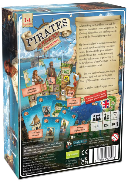 Pirates of Maracaibo: Commanders Expansion (1st Exp.)