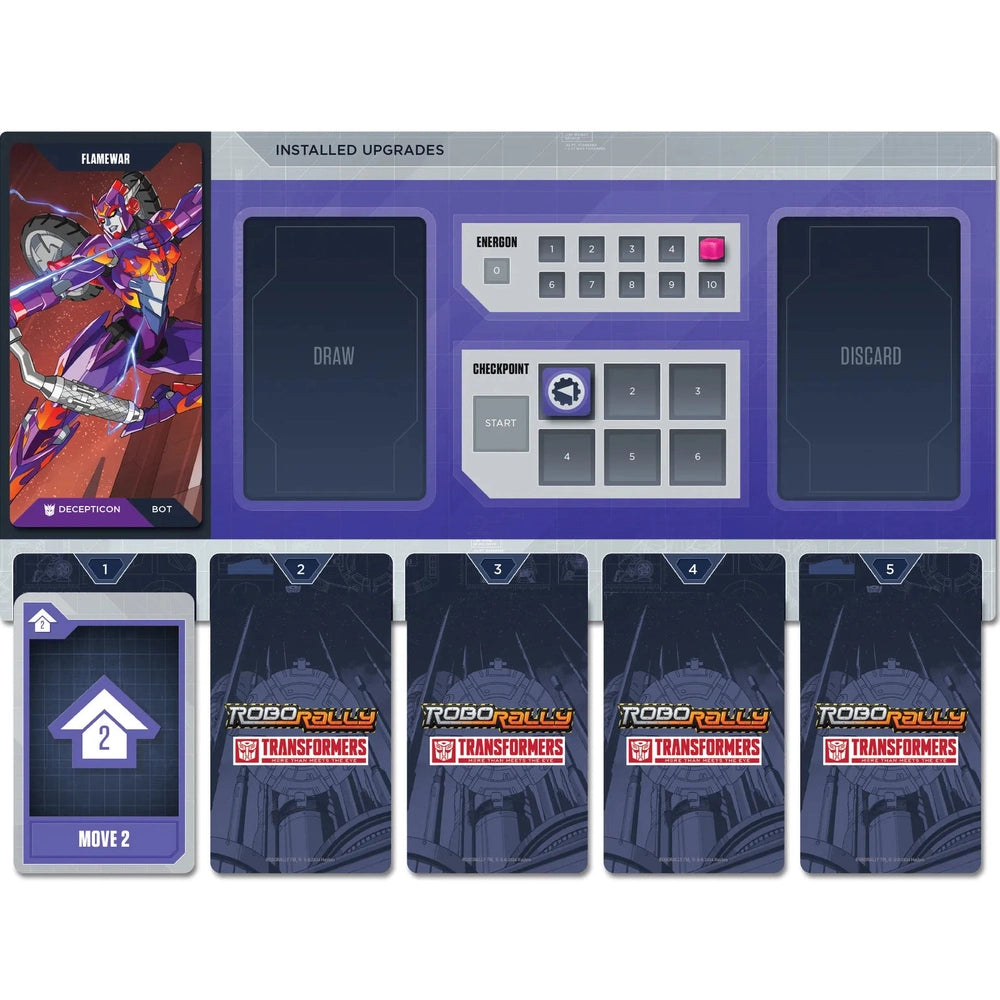 Robo Rally: Transformers edition