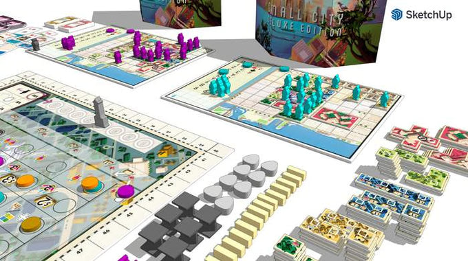 Small City: Deluxe Edition with winter expansions - Kickstarter Edition