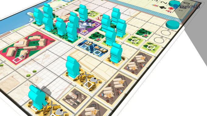 Small City: Deluxe Edition with winter expansions - Kickstarter Edition