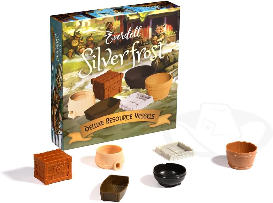 Everdell Silverfrost Deluxe Resource Vessels
