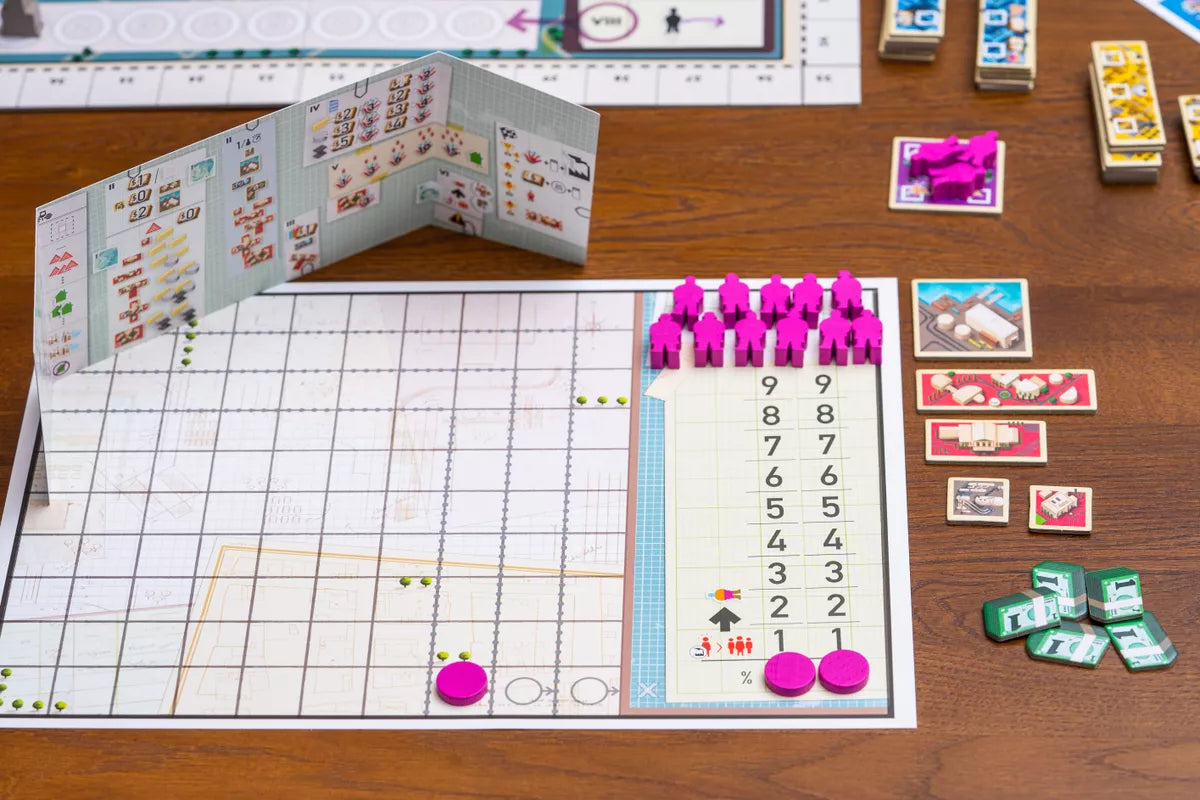 Small City: Deluxe Edition with winter expansions - Kickstarter Edition