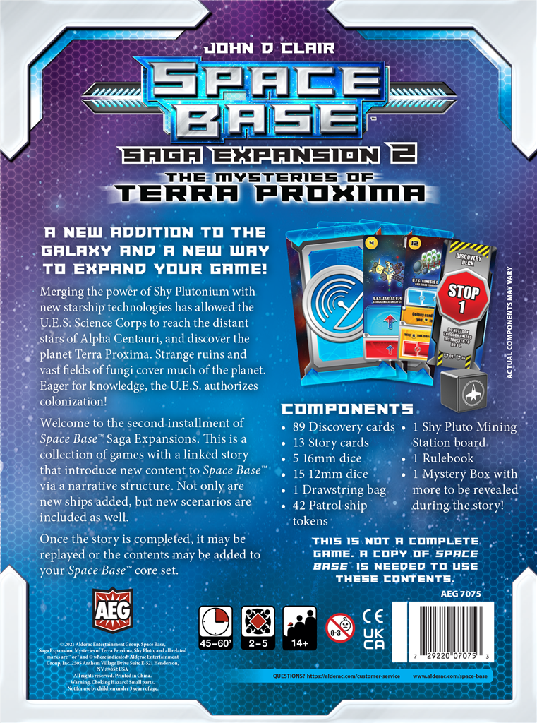 Space Base - The Mysteries of Terra Proxima Expansion (2022)