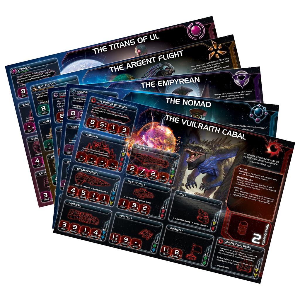 Twilight Imperium 4h Edition Prophecy of Kings Expansion (2020)