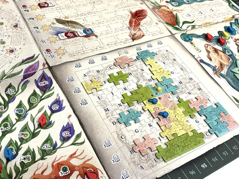 The Voynich Puzzle Board Game