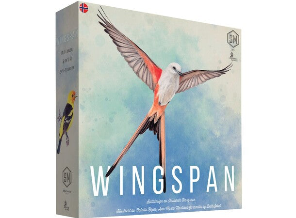 Wingspan 2nd edition Board Game (Norwegian edition)
