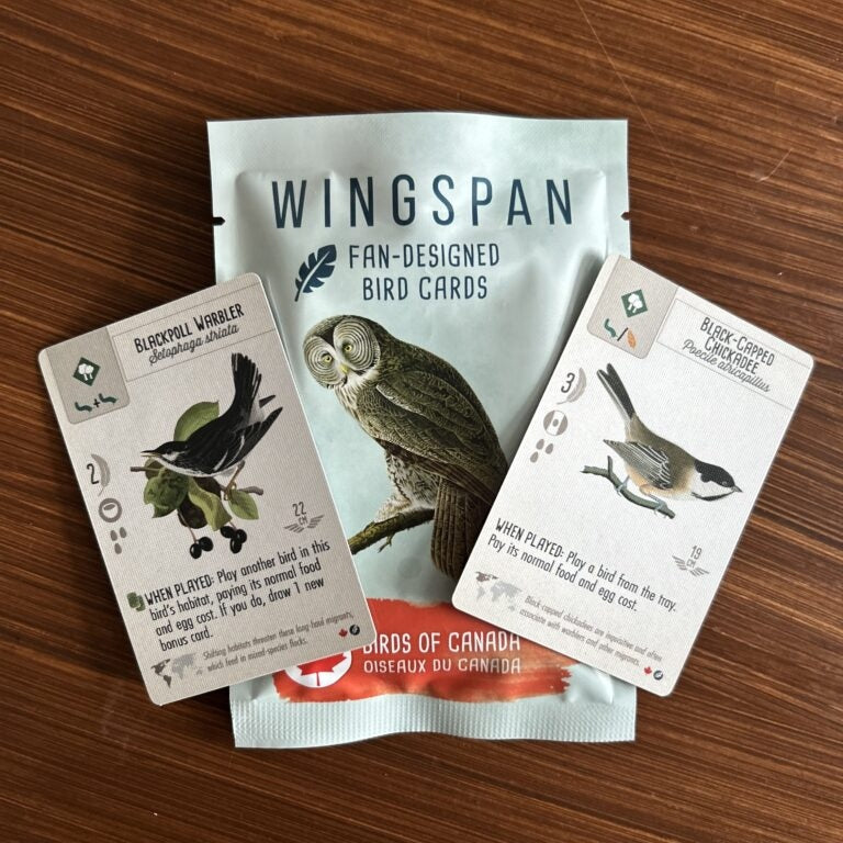 Wingspan Fan-Designed Bird Pack - Set 1