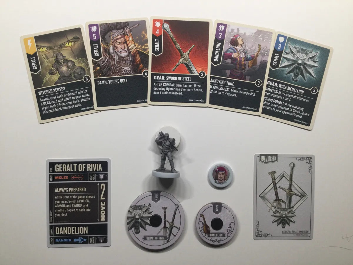 Unmatched: The Witcher – Steel and Silver