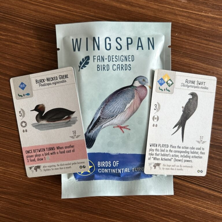 Wingspan Fan-Designed Bird Pack - Set 1
